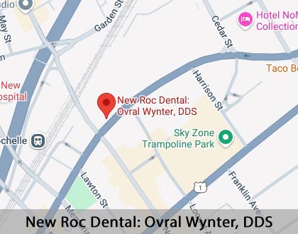 Map image for Conditions Linked to Dental Health in New Rochelle, NY